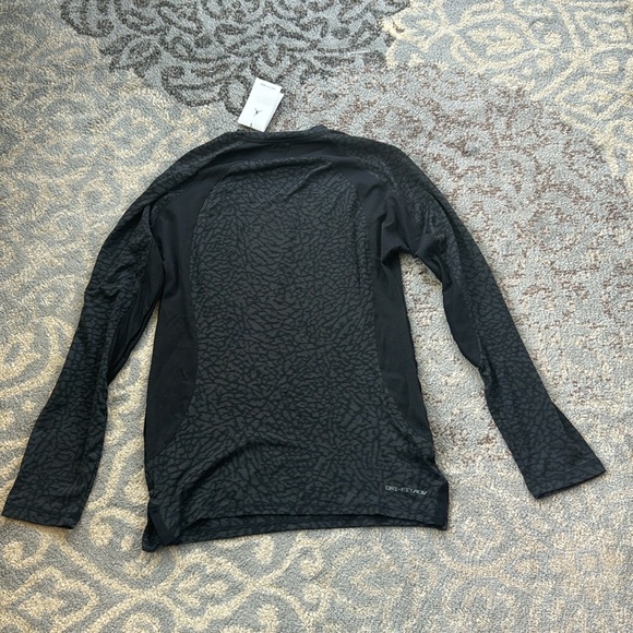 Nike Men’s Jordan Dri-FIT ADV Sport Long-Sleeve Top Black Small - Picture 10 of 13